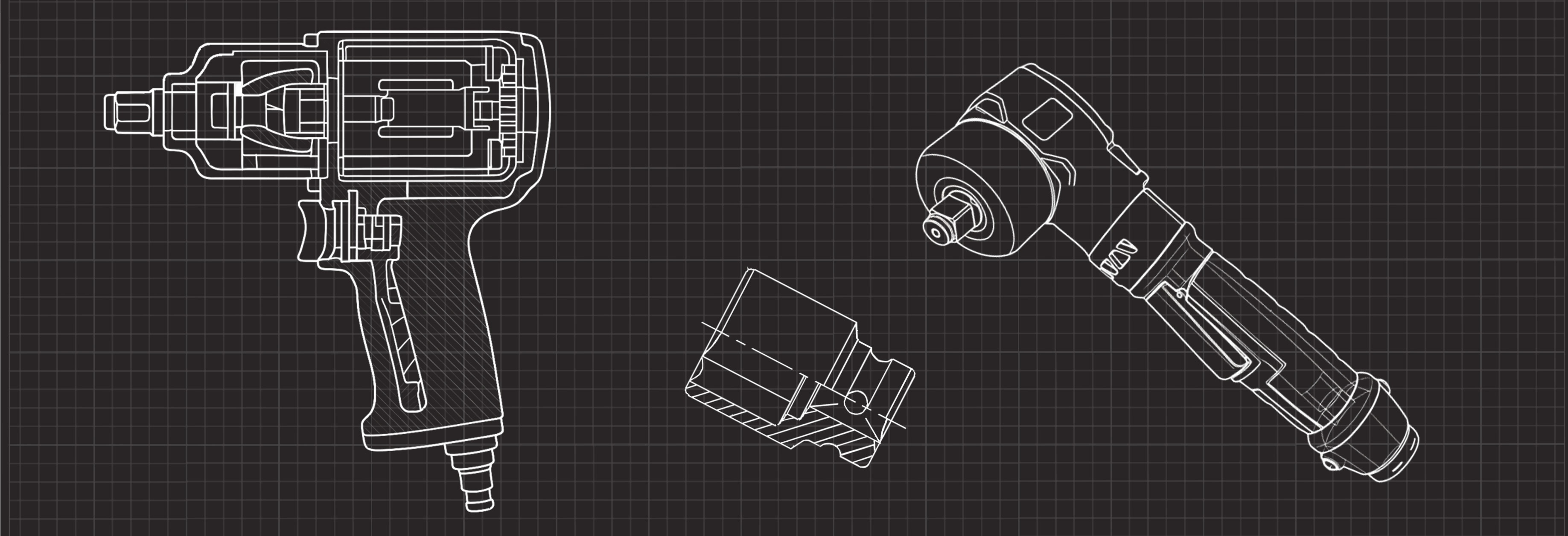 Pied de page cl&eacute;s &agrave; chocs V2