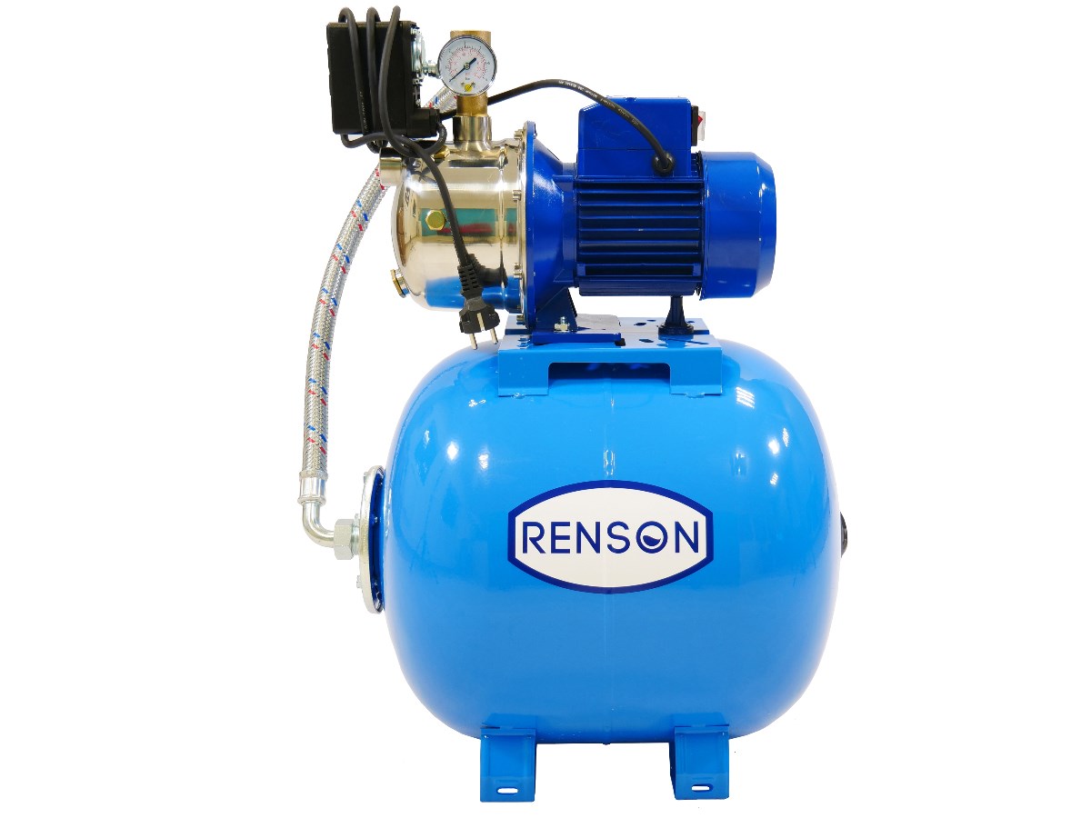 GROUPE DE SURPRESSION 50L POMPE 0,75KW 230V RENSON : : Jardin