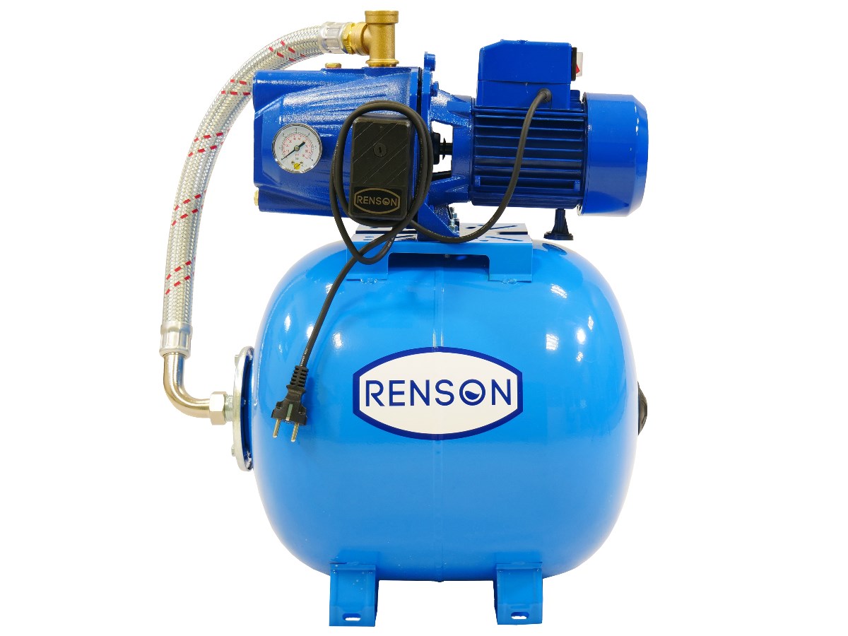 Pompe à eau 50L avec surpresseur automatique - 8m / 45m - 1000W