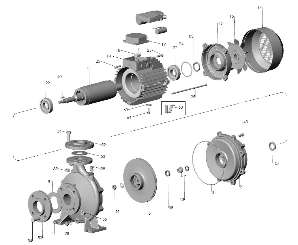 Pompe Tri Fonte Normalisee 7 5kw Cm32 200a Produit Pompe Tri Fonte Normalisee 7 5kw Cm32 200a Produit