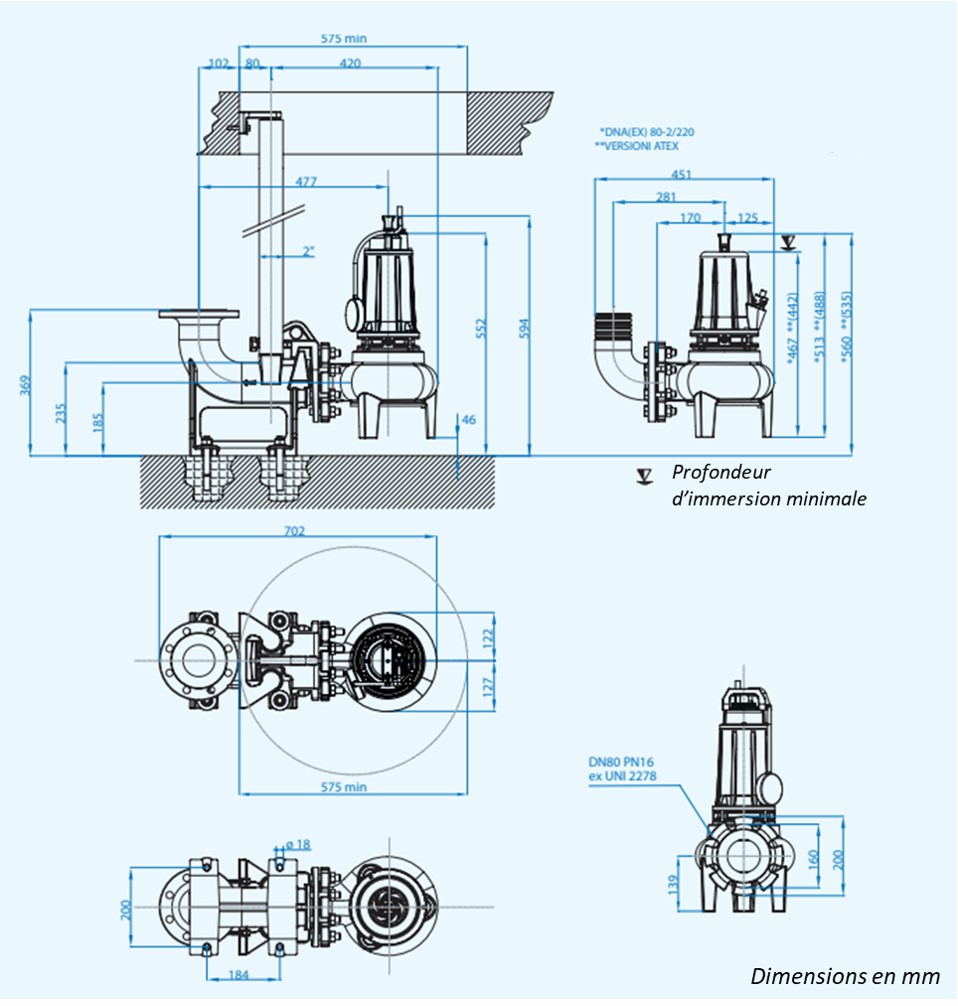 Pompe De Relevage Mono Fonte Avec Roue Vortex Produit Avec Variantes