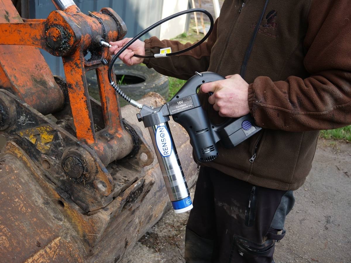 Pompe à graisse pour cartouche à visser