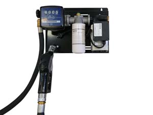 STATION FUEL 230V 100L/MIN AVEC INDICATEUR DE COLMATAGE