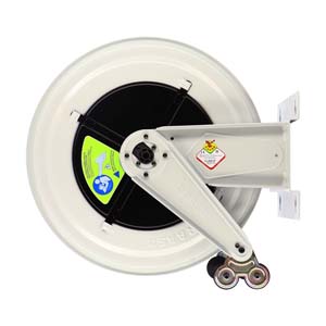 ENROULEUR AUTOMATIQUE ACIER NU RAASM POUR FLEX 20M MAX Ø 20MM