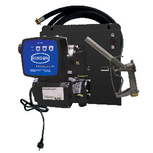 STATION FUEL 230V 110L/M FLEXIBLE 6M PISTOLET ALU