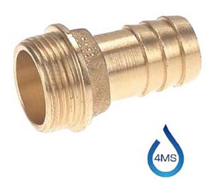 EMBOUT MALE LAITON 3P x 80