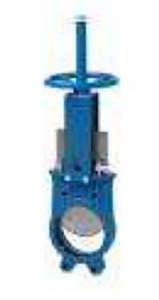 VANN GUILOTINE LEVIER DN150