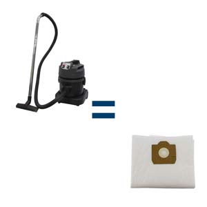 ASPIRATEUR P211 EAU&POUSSIÈRE LOT DE SACS OFFERT