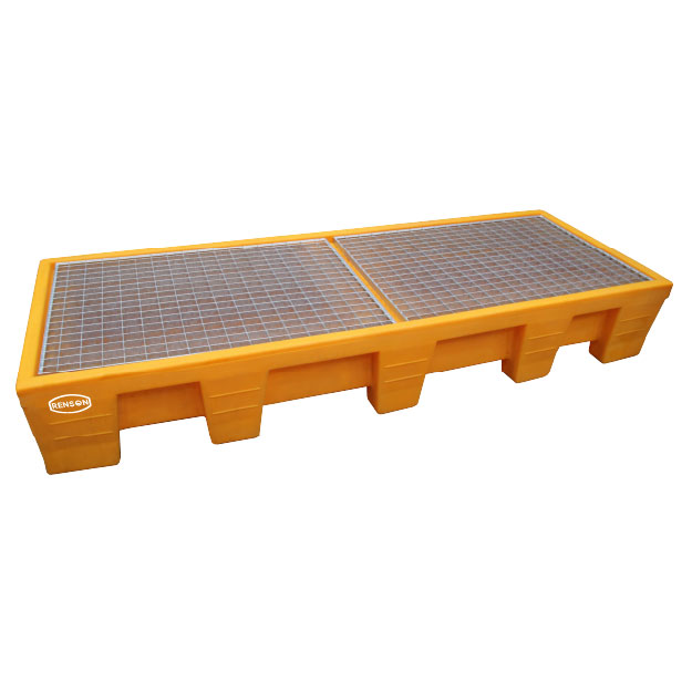 BAC RET 4 FUTS EN LIGNE GALVA 450 LITRE PALETTE EUROPE