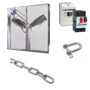 KIT VENTILATEUR TRIPHASÉ POUR PETIT BATIMENT 3 PALES