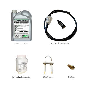 KIT ENTRETIEN 500H NHP TEC-1