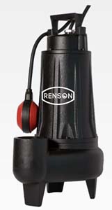 POMPE DE RELEVAGE 380V 1.5KW FONTE EAUX CHARGEES VERT. DN50