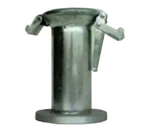 COUDE 90° DIA 150 + JOINT SPHE FEM FERRARI RACCORD TUYAU INOX
