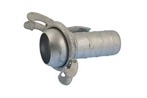 RACCORD MALE + MANCHON CANNELE & BALANCIER 159X150 ACIER GALV