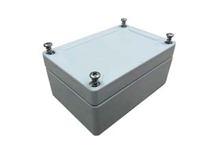 BOÎTE POUR CAPTEUR 40X40MM SANS SORTIE DE CÂBLES