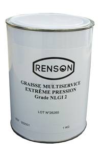 SEAU DE GRAISSE 1KG EXTREME PRESSION GRADE 2