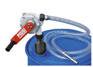 POMPE ROTATIVE INOX ADBLUE POUR FUT AVEC FLEXIBLE 2,5M