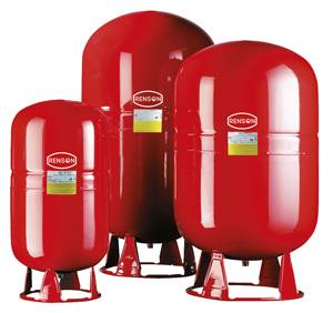 RESERVOIR A VESSIE VERTICAL 50L EAU CHAUDE