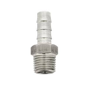 EMBOUT MALE 1/4'' FILETE 8MM INOX