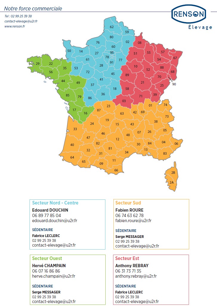 Carte FDV Elevage
