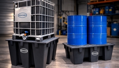 Stockage sur rétention - Comment stocker vos fluides ? 